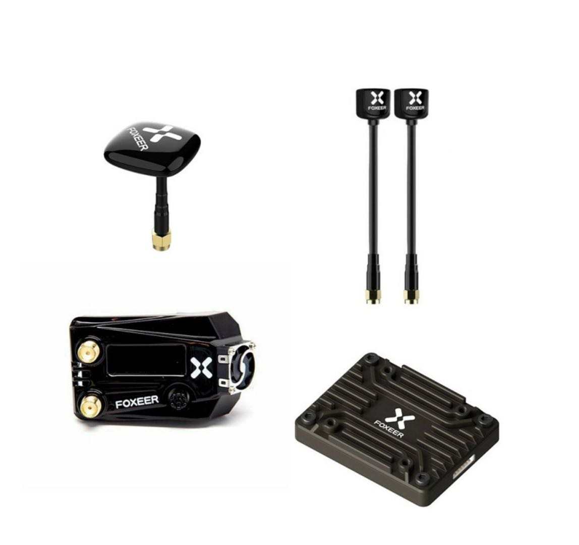 Foxeer Reaper Extreme 2.5W Vtx - Foxeer 4,9G Low-Band-Brillenmodul-Set Wildfire Dual Receiver